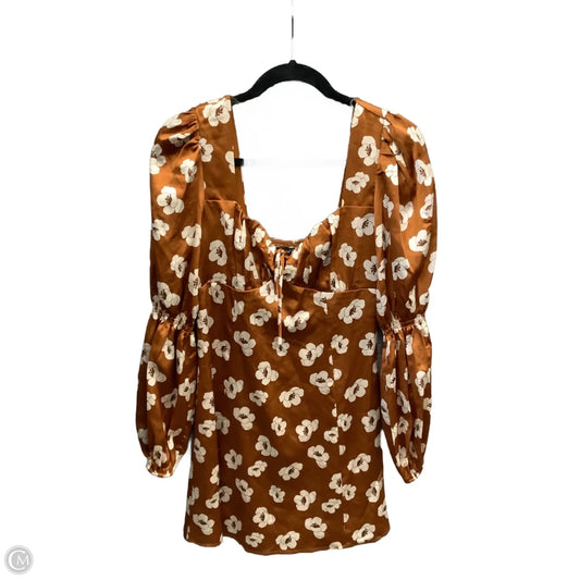 Dress Party Short By Clothes Mentor In Orange, Size: S