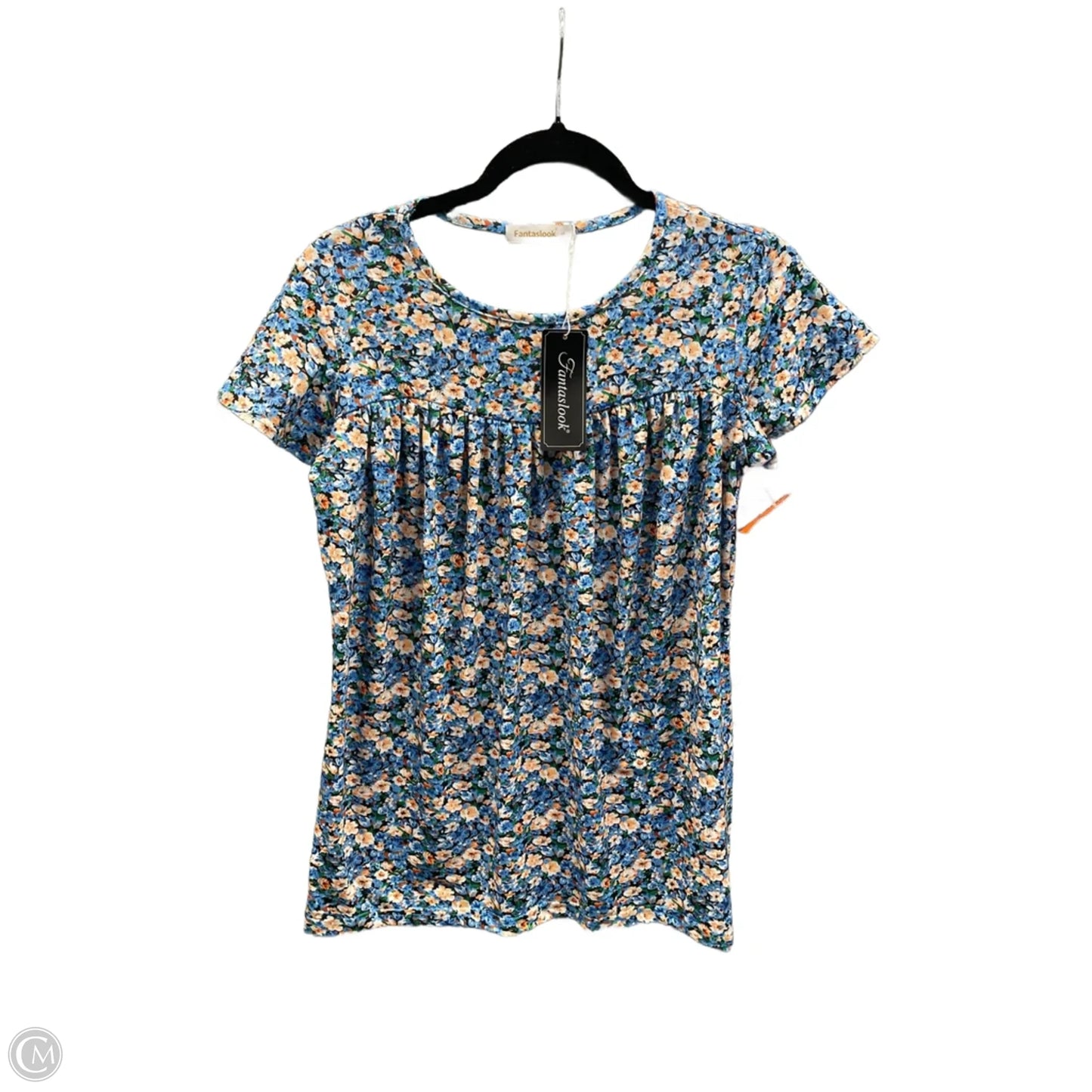 Top Short Sleeve By Clothes Mentor In Blue, Size: S