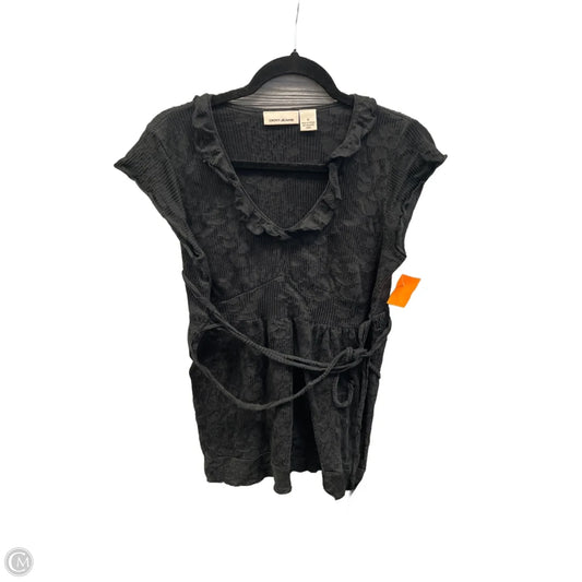 Top Sleeveless By Dkny In Black, Size: M