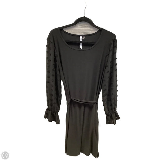 Dress Casual Midi By Ny Collection In Black, Size: Xl