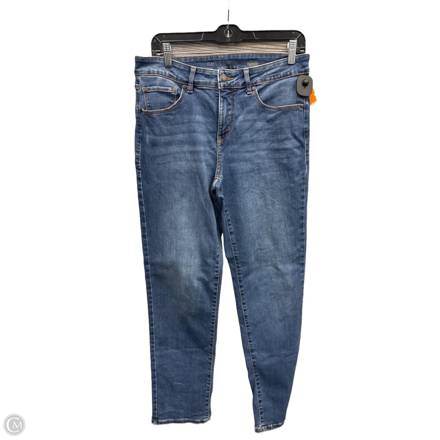 Jeans Straight By Falls Creek In Blue Denim, Size: 8