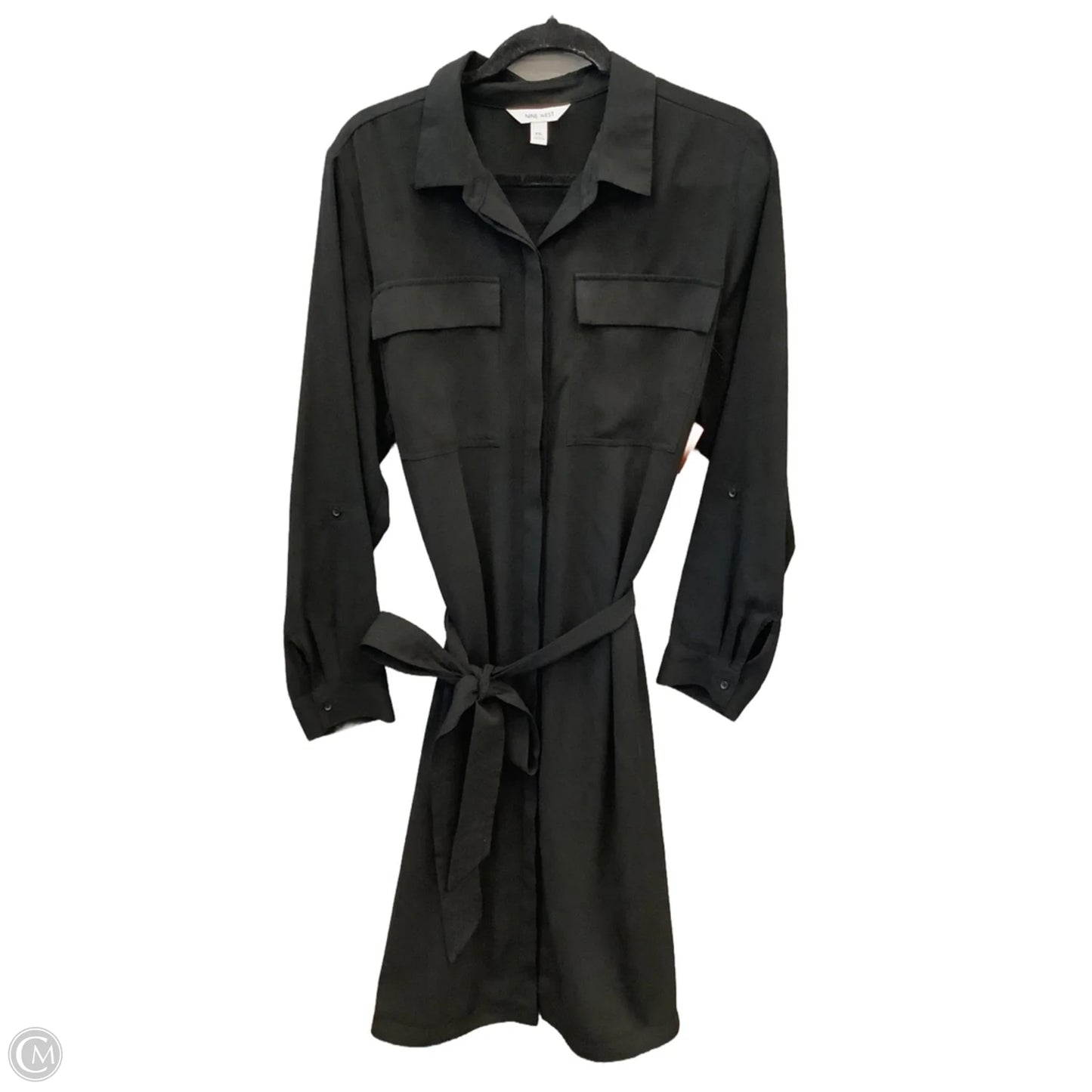 Dress Casual Midi By Nine West In Black, Size: Xxl