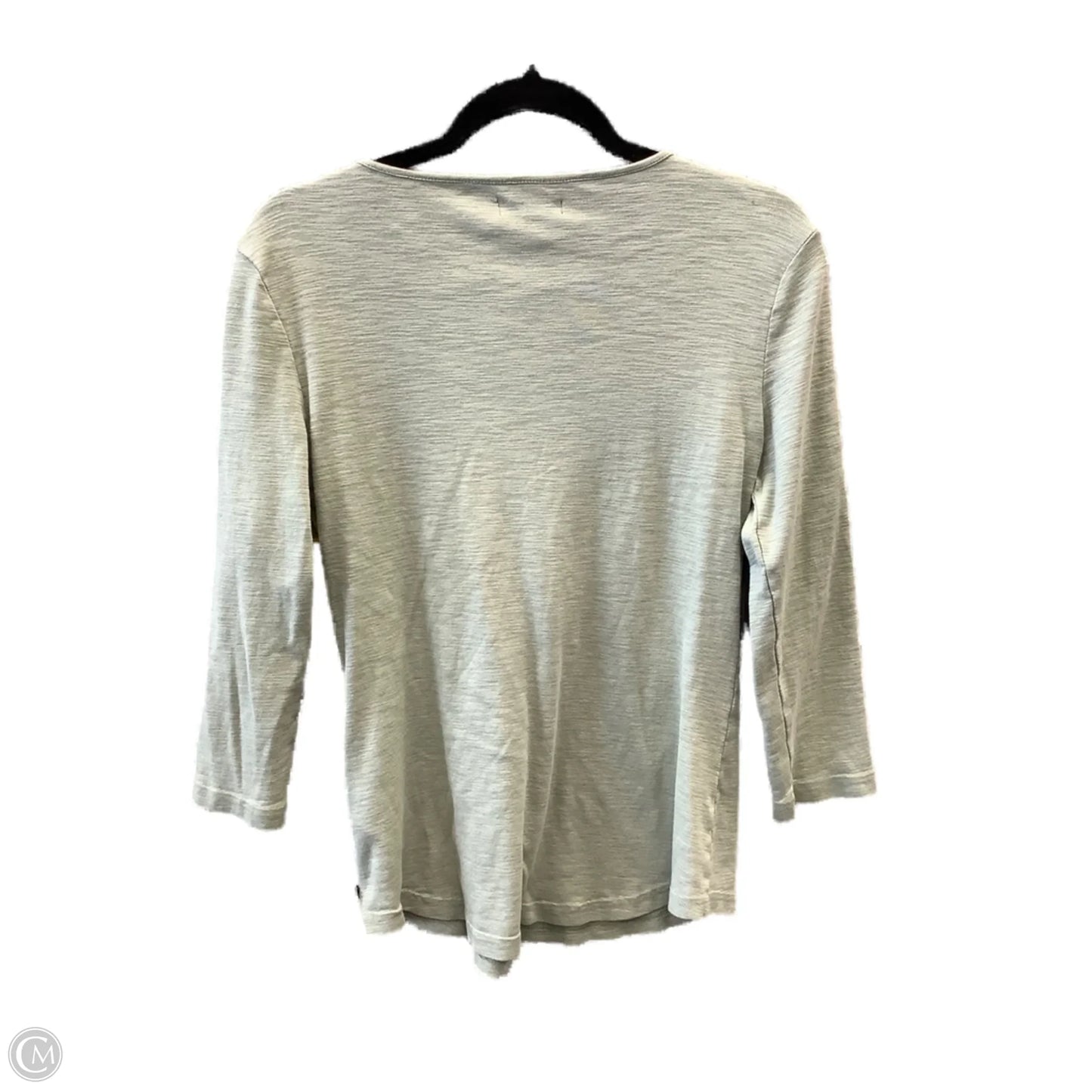 Top Long Sleeve By Chaps In Green, Size: M