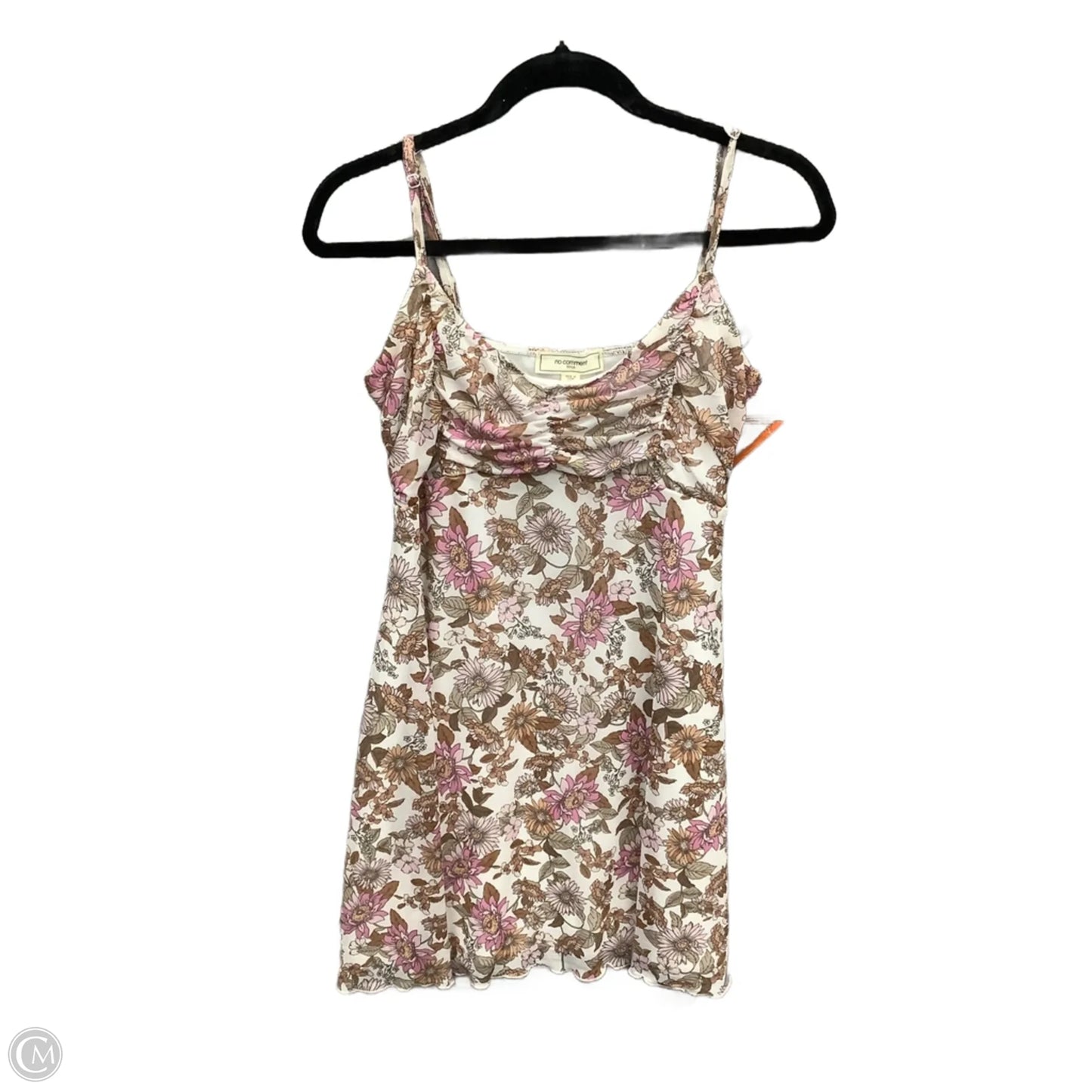 Dress Casual Short By No Comment In Floral Print, Size: Xl