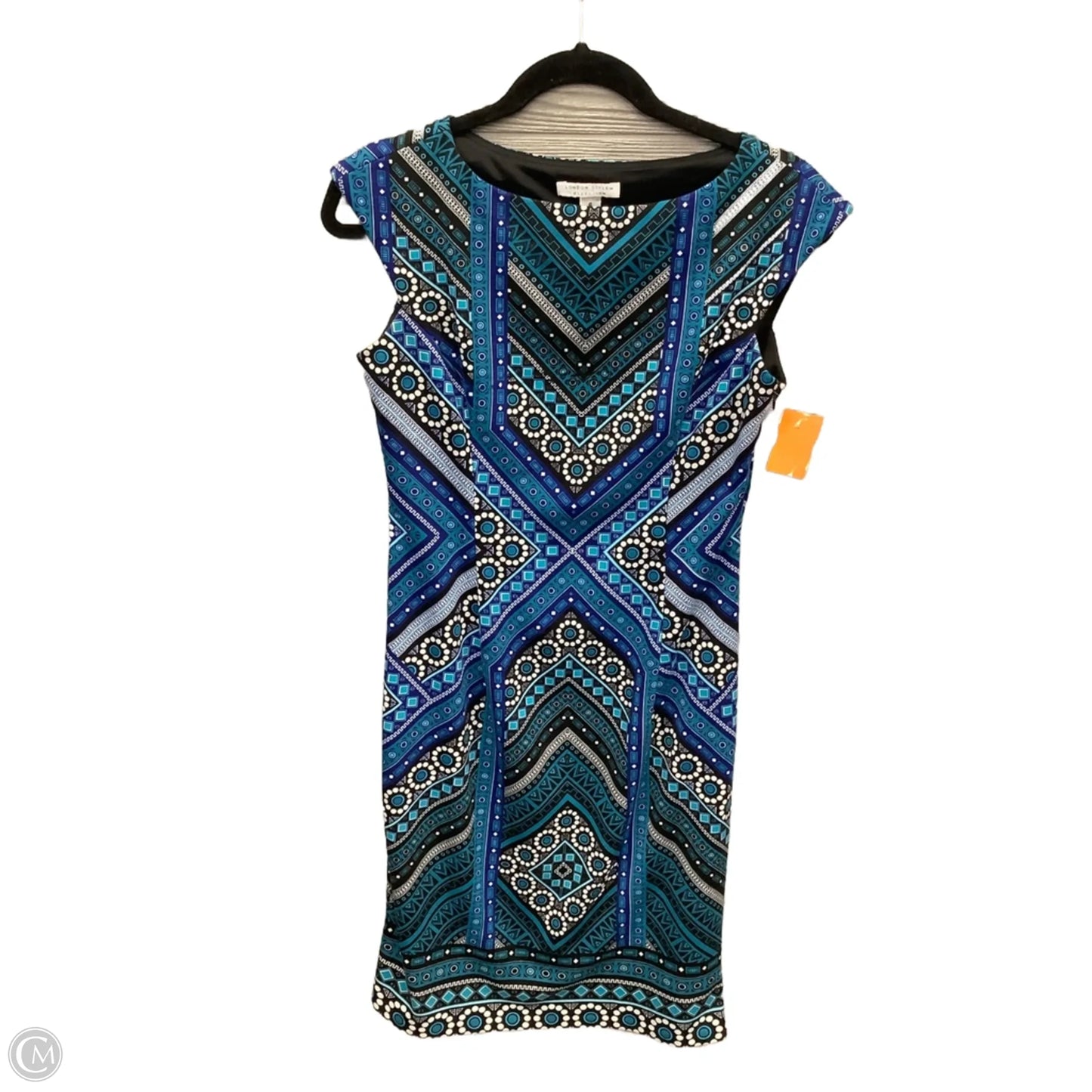 Dress Casual Midi By London Style In Blue, Size: S