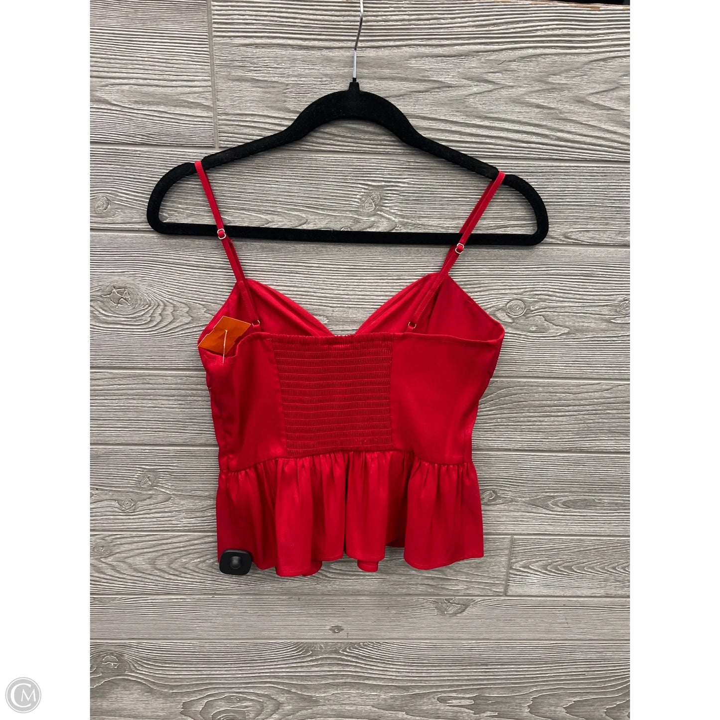 Top Sleeveless By A New Day In Red, Size: Xs
