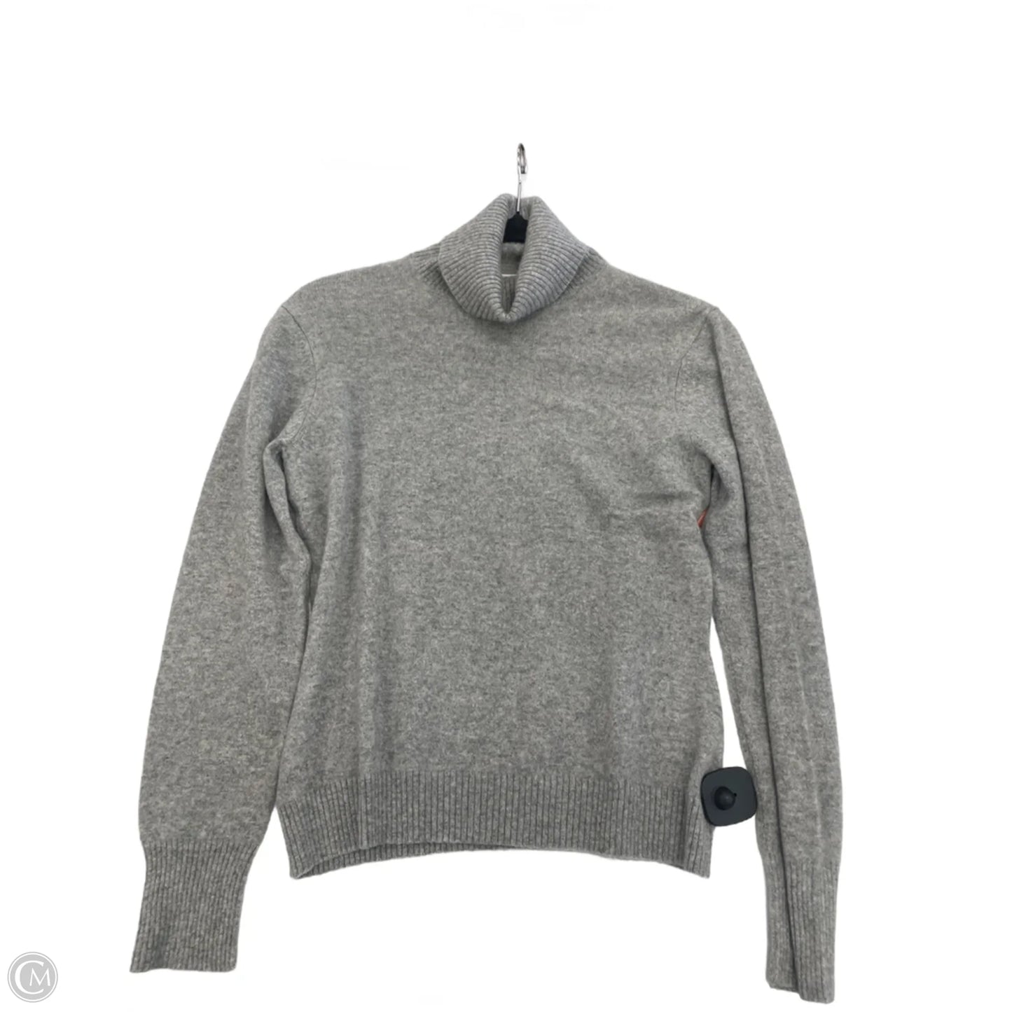 Sweater Cashmere By Clothes Mentor In Grey, Size: S