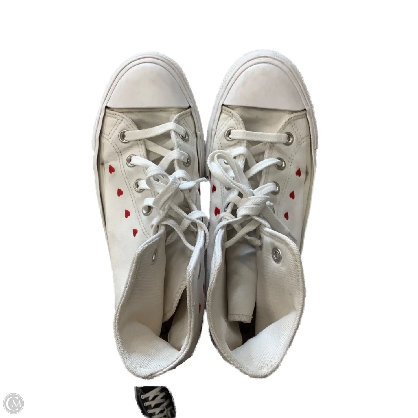 Shoes Sneakers By Converse In White, Size: 8.5