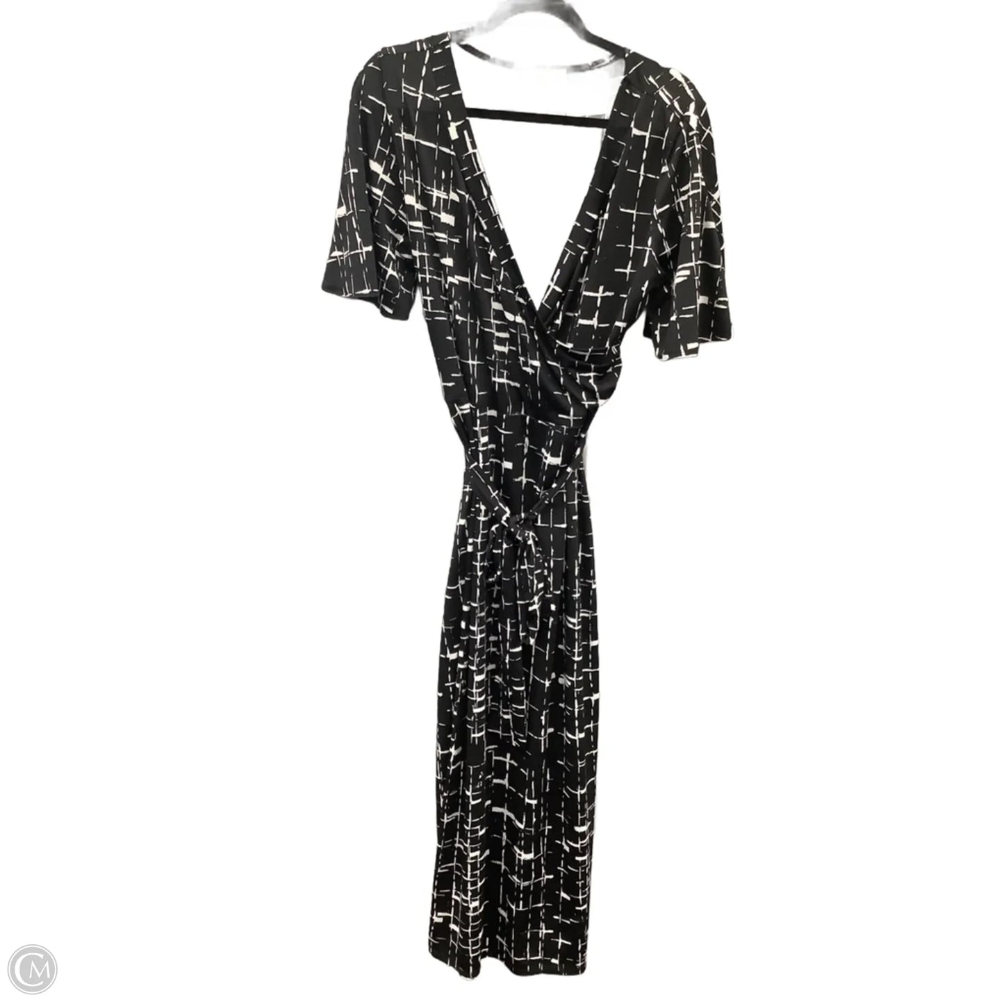 Dress Casual Maxi By Clothes Mentor In Black, Size: 1x