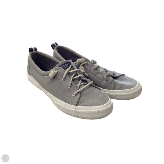 Shoes Sneakers By Sperry In Grey, Size: 10