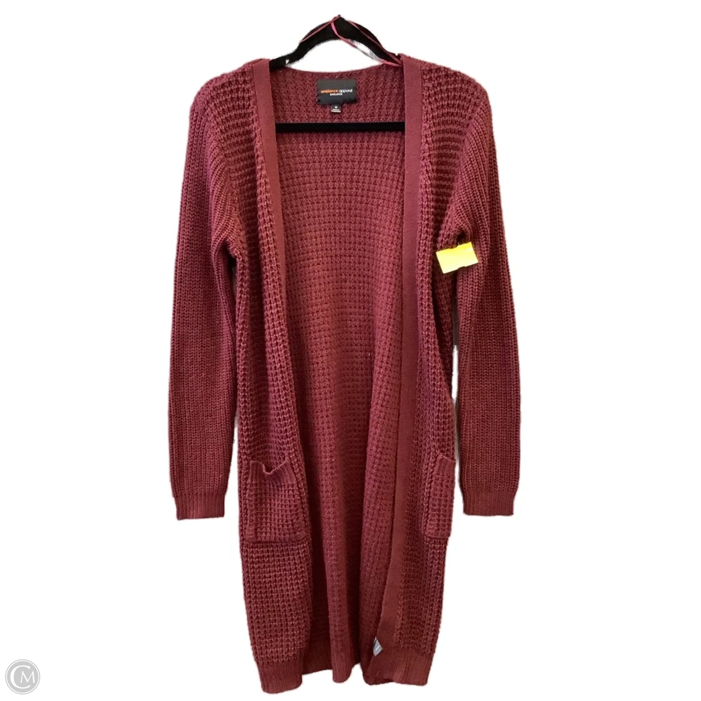 Cardigan By Ambiance Apparel In Red, Size: M