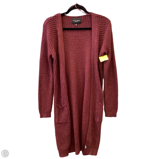 Cardigan By Ambiance Apparel In Red, Size: M