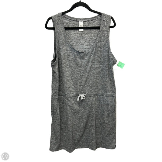 Athletic Dress By Members Mark In Grey, Size: Xxl