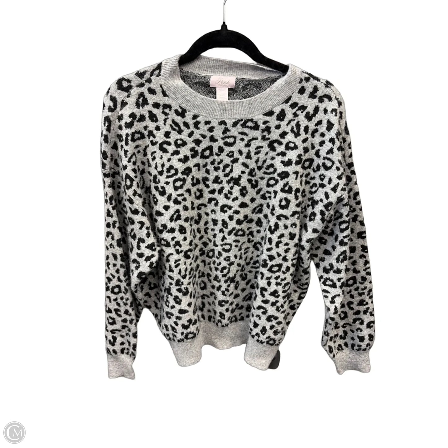 Sweater By Pink In Animal Print, Size: Xs