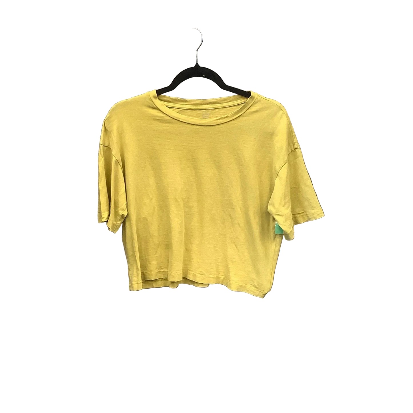 Top Short Sleeve Basic By Aerie In Yellow, Size: Xs