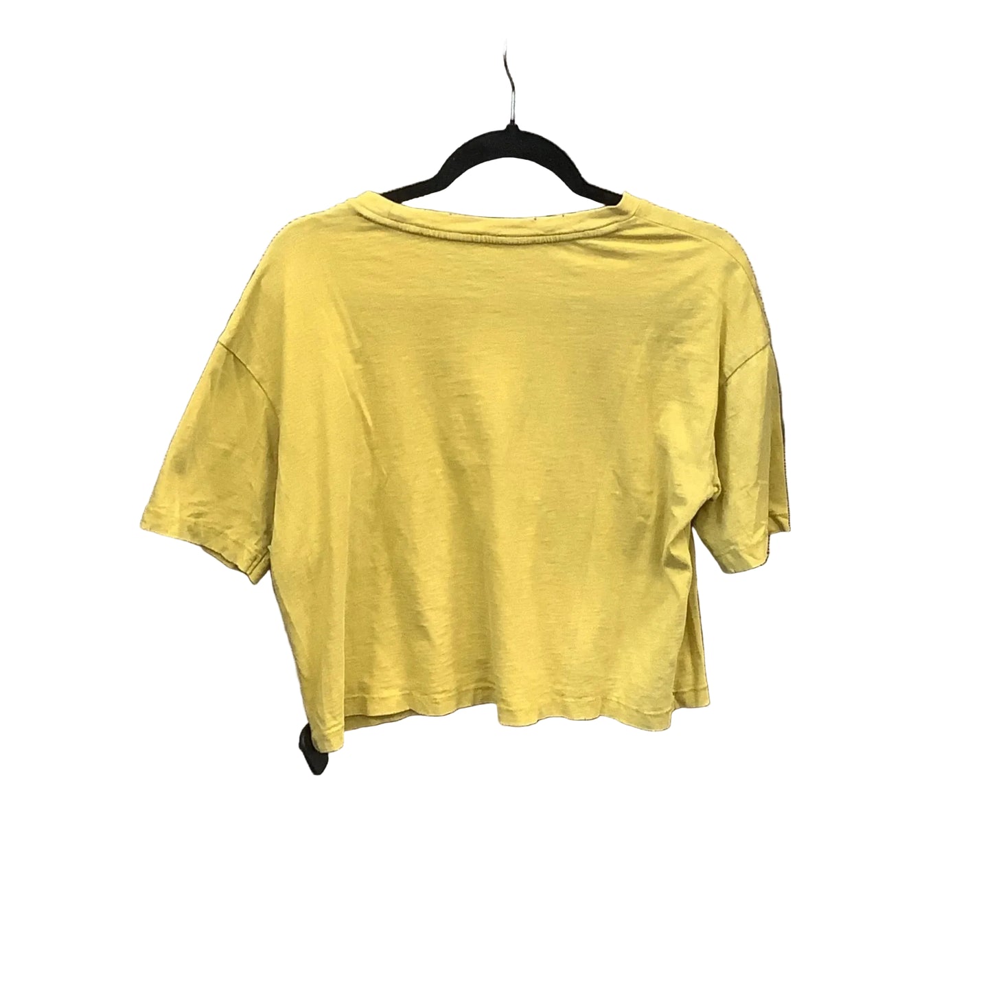 Top Short Sleeve Basic By Aerie In Yellow, Size: Xs