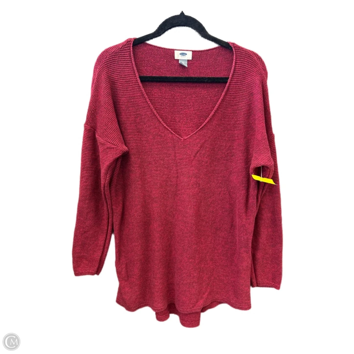 Sweater By Old Navy In Red, Size: XL