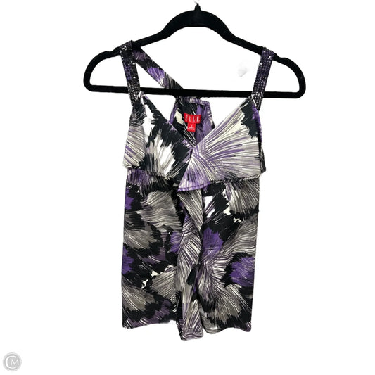 Top Sleeveless By Elle In Purple, Size: S