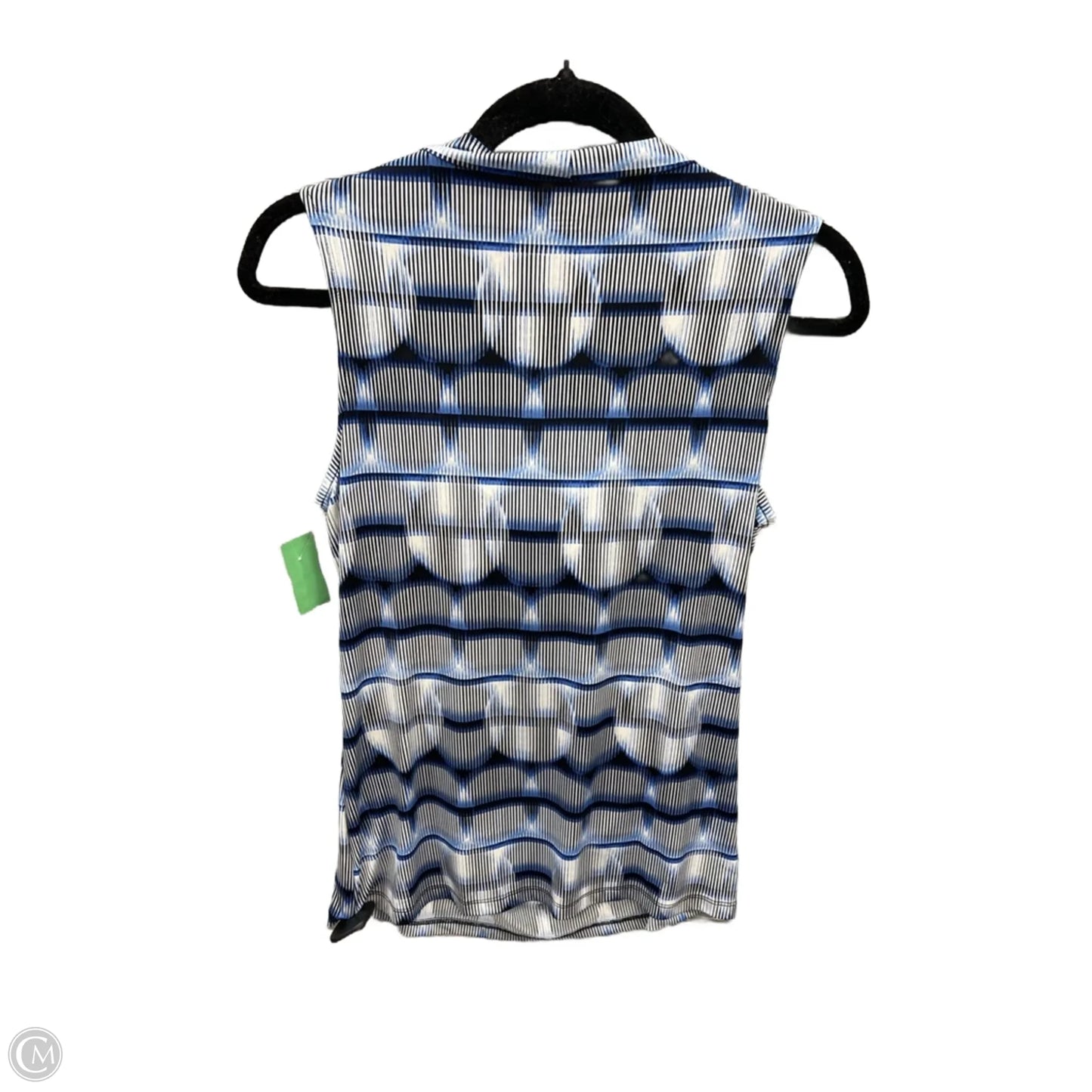 Top Sleeveless By Worthington In Blue, Size: M
