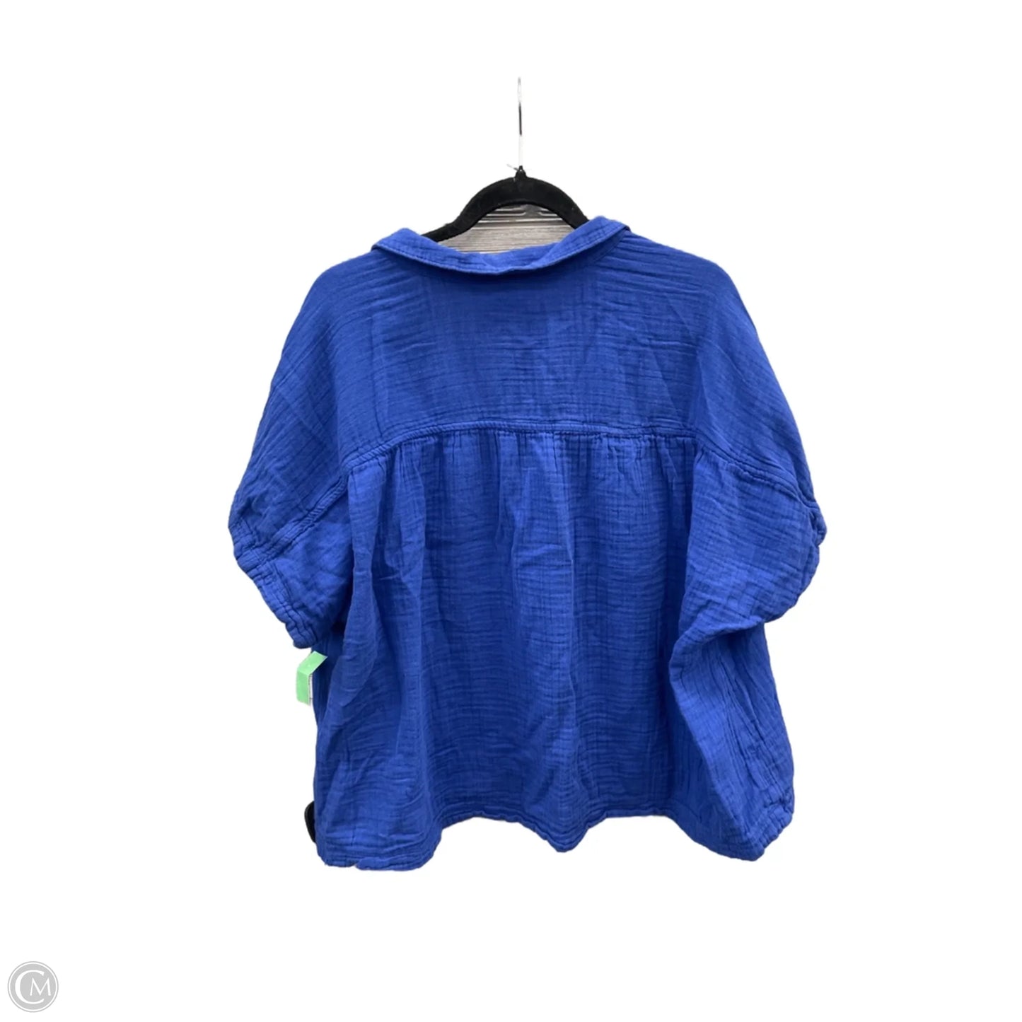 Top Short Sleeve By Old Navy In Blue, Size: Xl