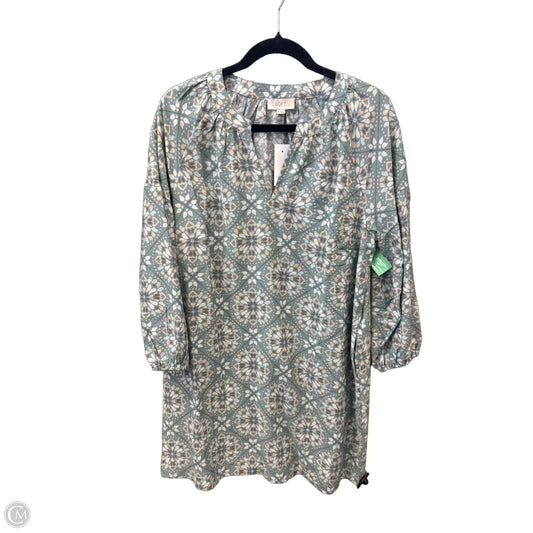 Dress Casual Midi By Loft In Green, Size: M