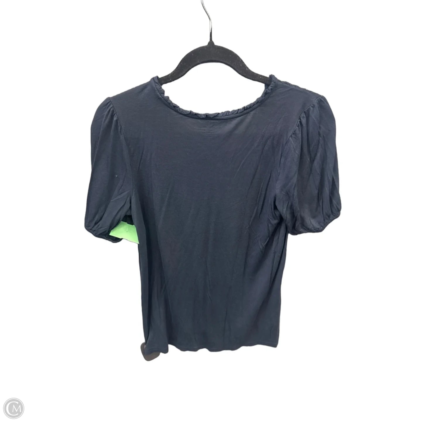 Top Short Sleeve By Loft In Blue, Size: Xs