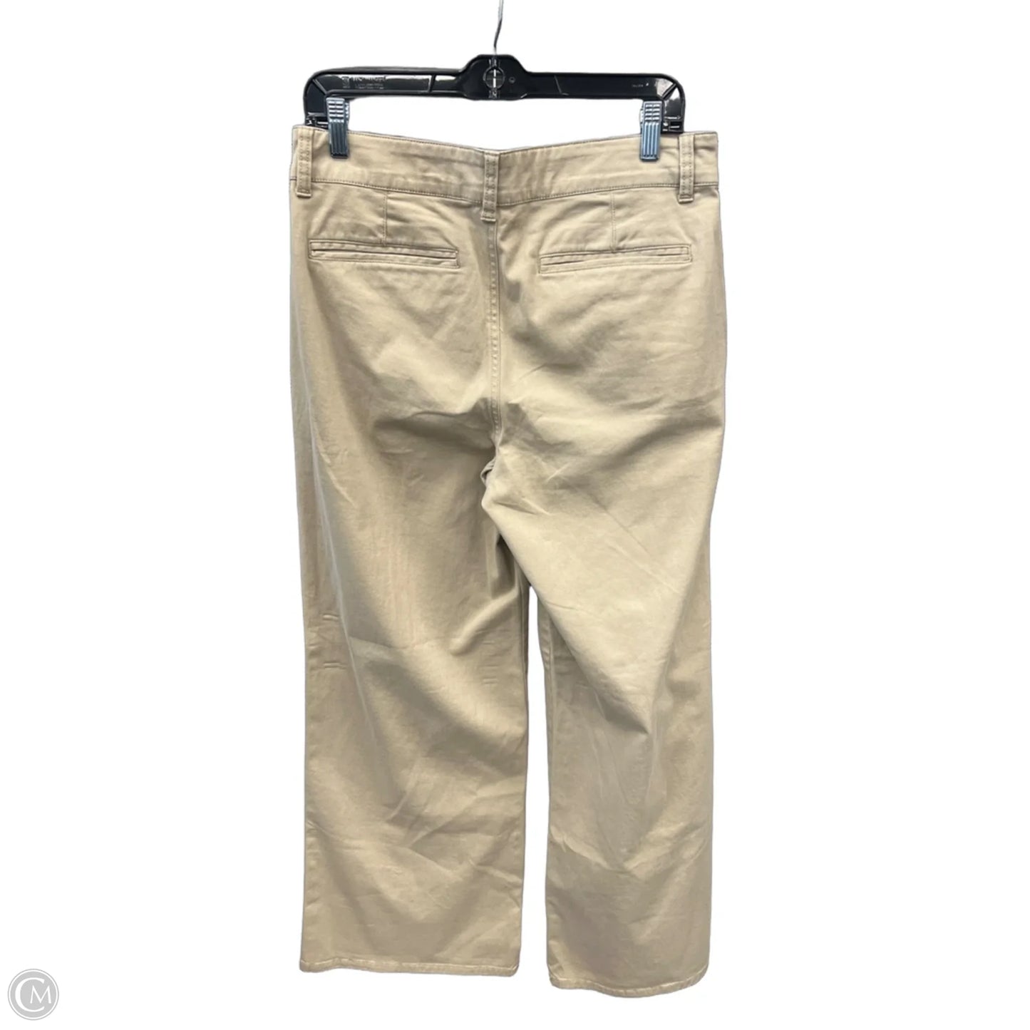 Pants Wide Leg By St Johns Bay In Tan, Size: 10