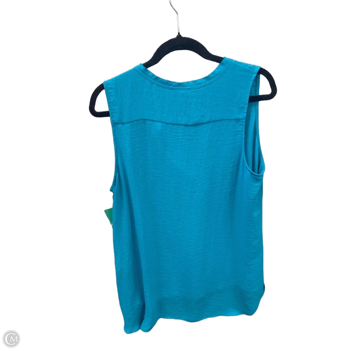 Top Sleeveless By Ana In Blue, Size: L