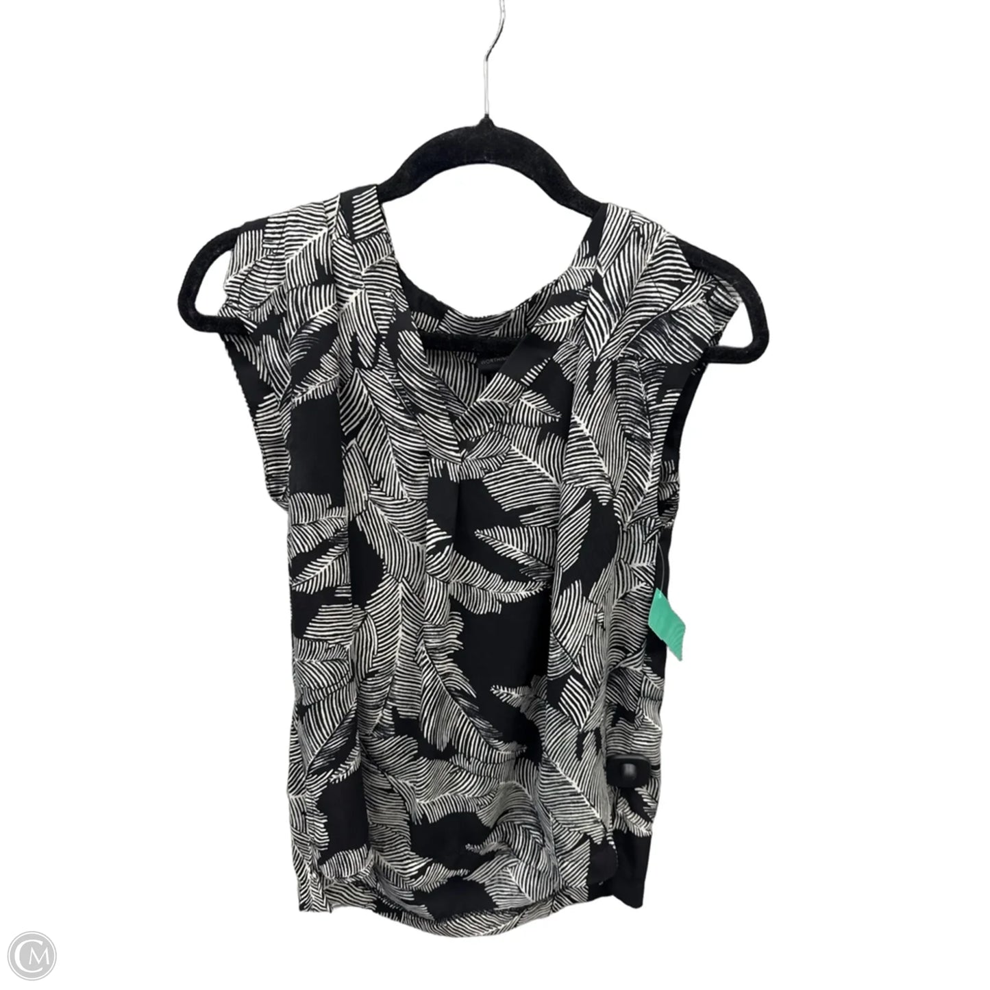 Blouse Sleeveless By Worthington In Black, Size: S