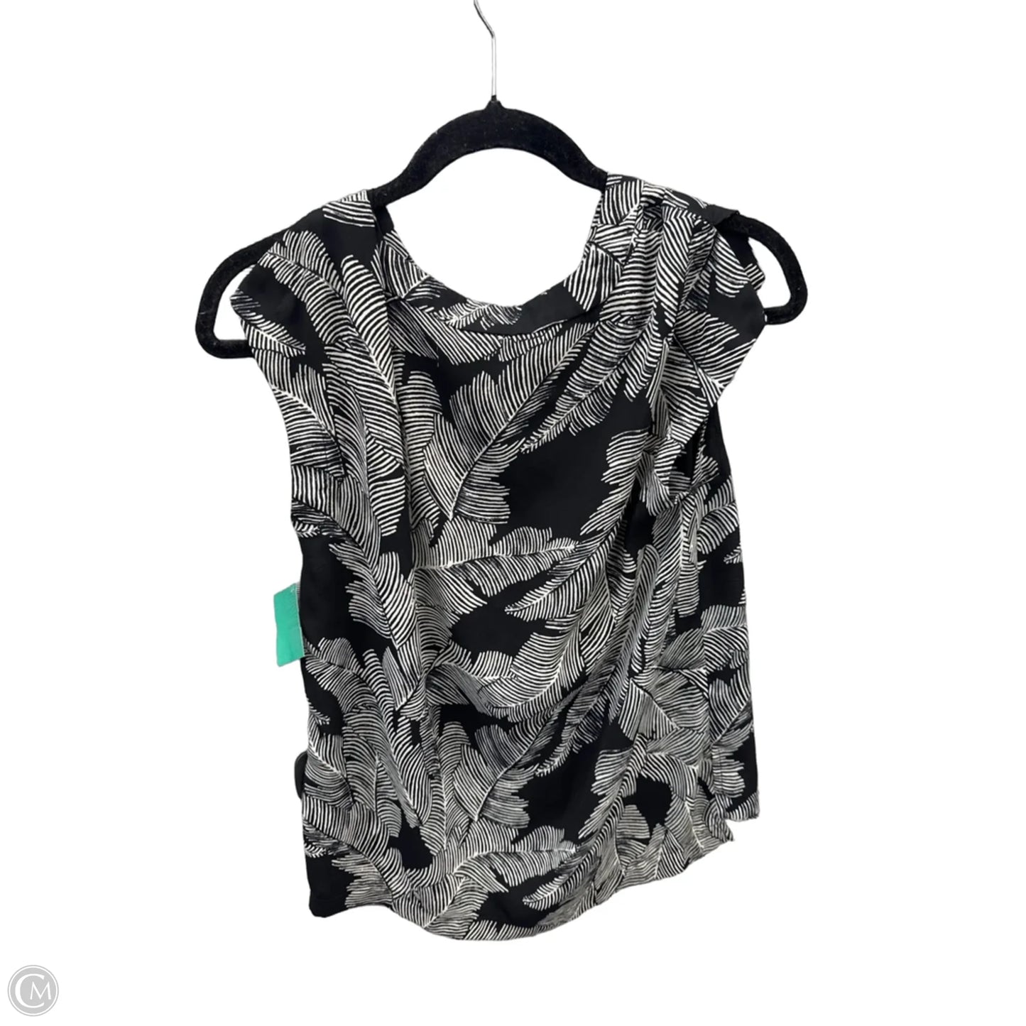 Blouse Sleeveless By Worthington In Black, Size: S