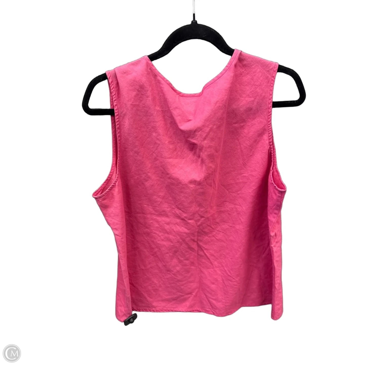 Top Sleeveless By West Bound In Pink, Size: Xlp