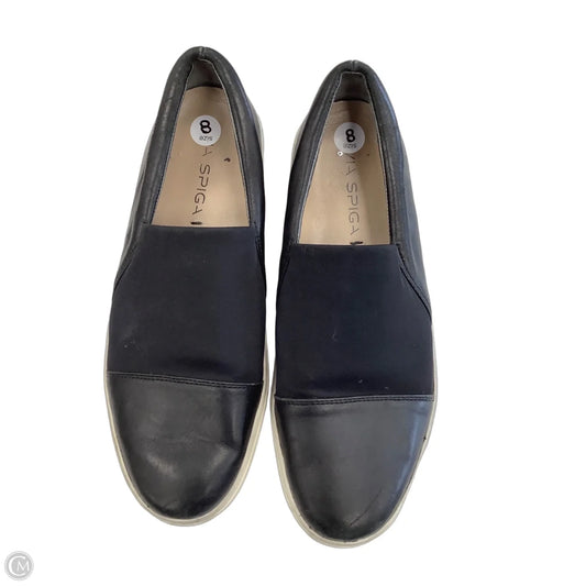 Shoes Flats By Via Spiga In Black, Size: 8