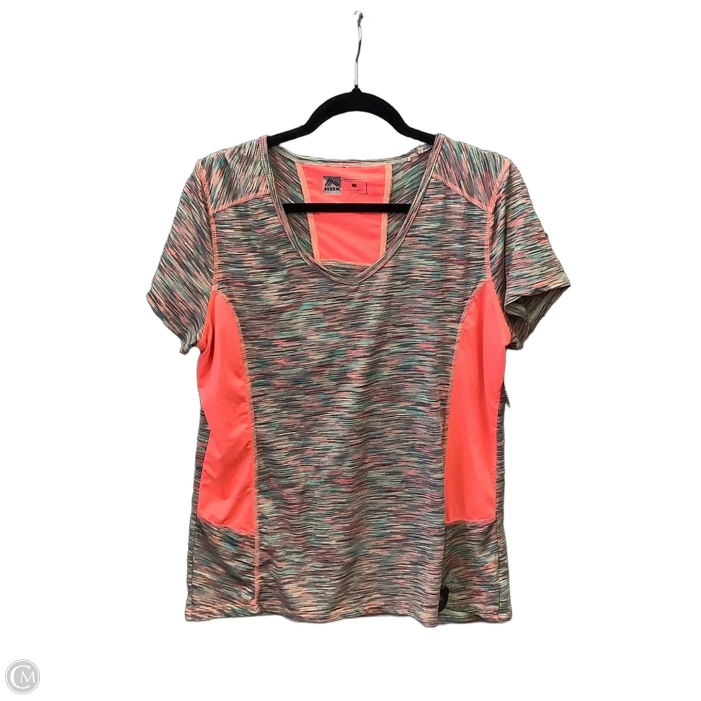 Athletic Top Short Sleeve By Rbx In Pink, Size: Xl