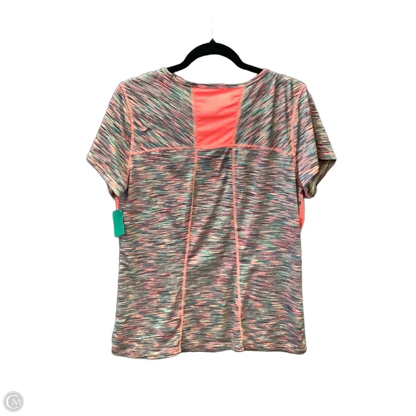 Athletic Top Short Sleeve By Rbx In Pink, Size: Xl