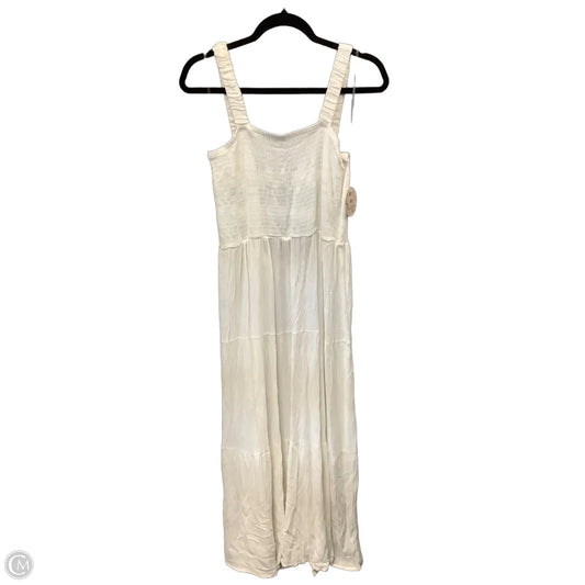 Dress Casual Maxi By Jolie & Joy In White, Size: 2x