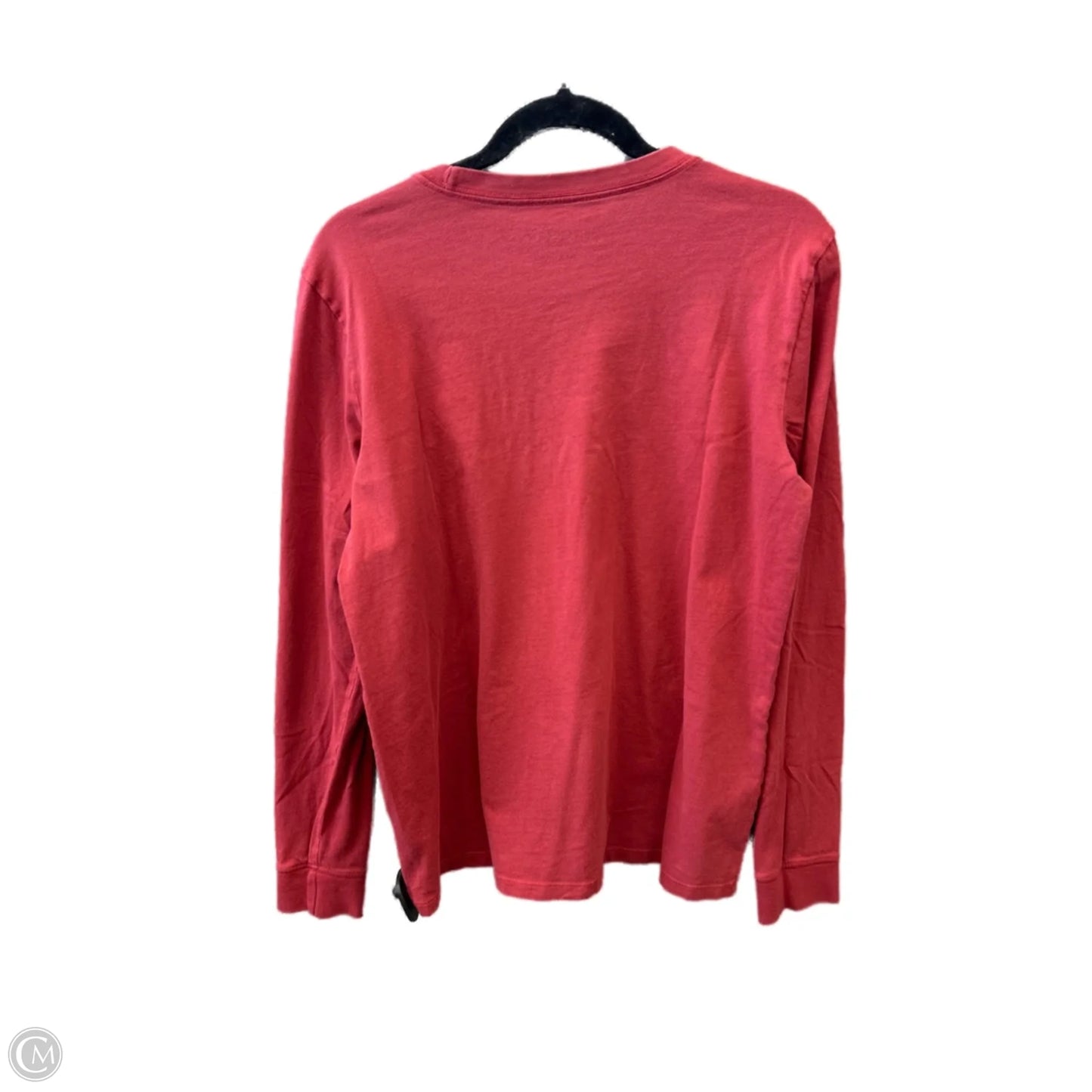 Top Long Sleeve Basic By Life Is Good In Red, Size: L