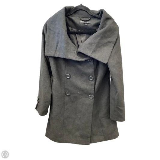 Coat Peacoat By Ambiance Apparel In Grey, Size: S