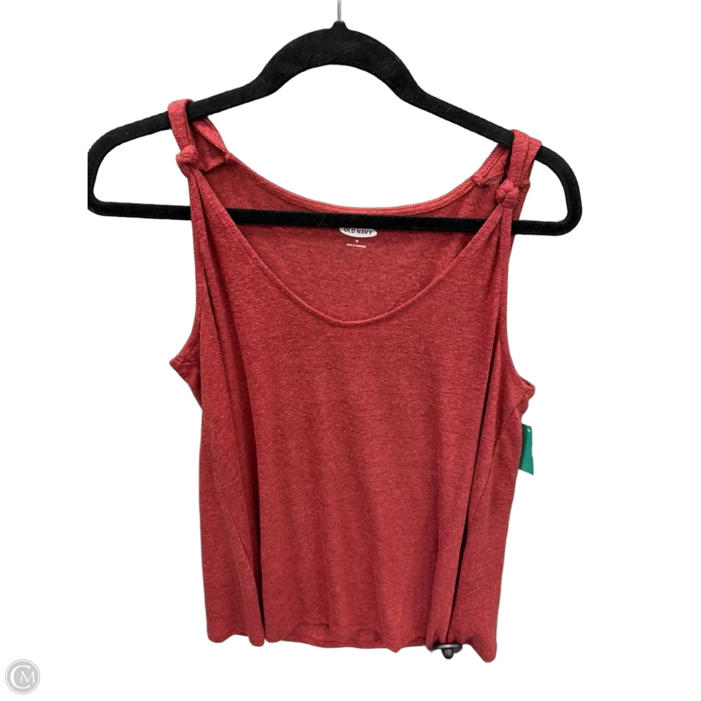 Top Sleeveless Basic By Old Navy In Red, Size: M