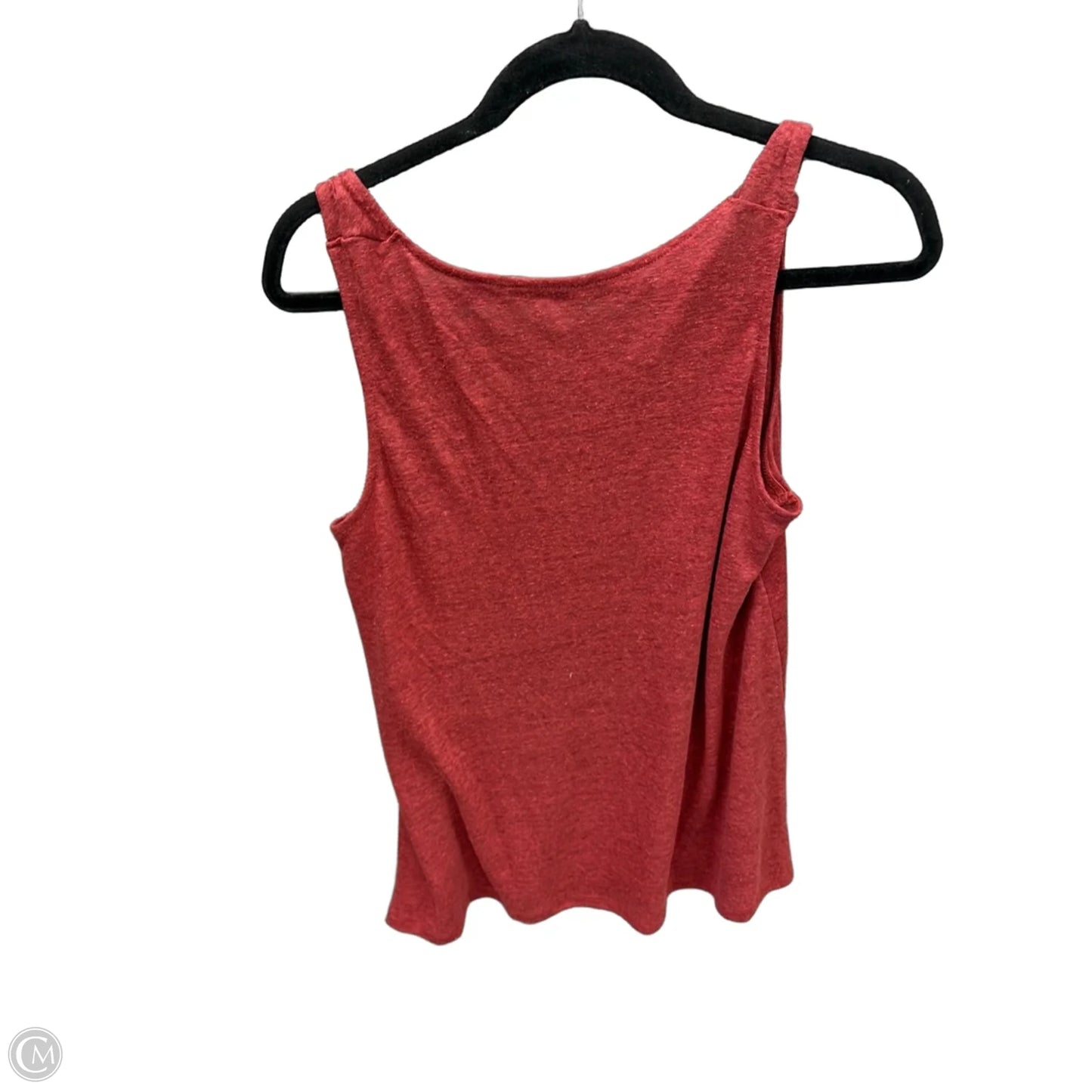 Top Sleeveless Basic By Old Navy In Red, Size: M