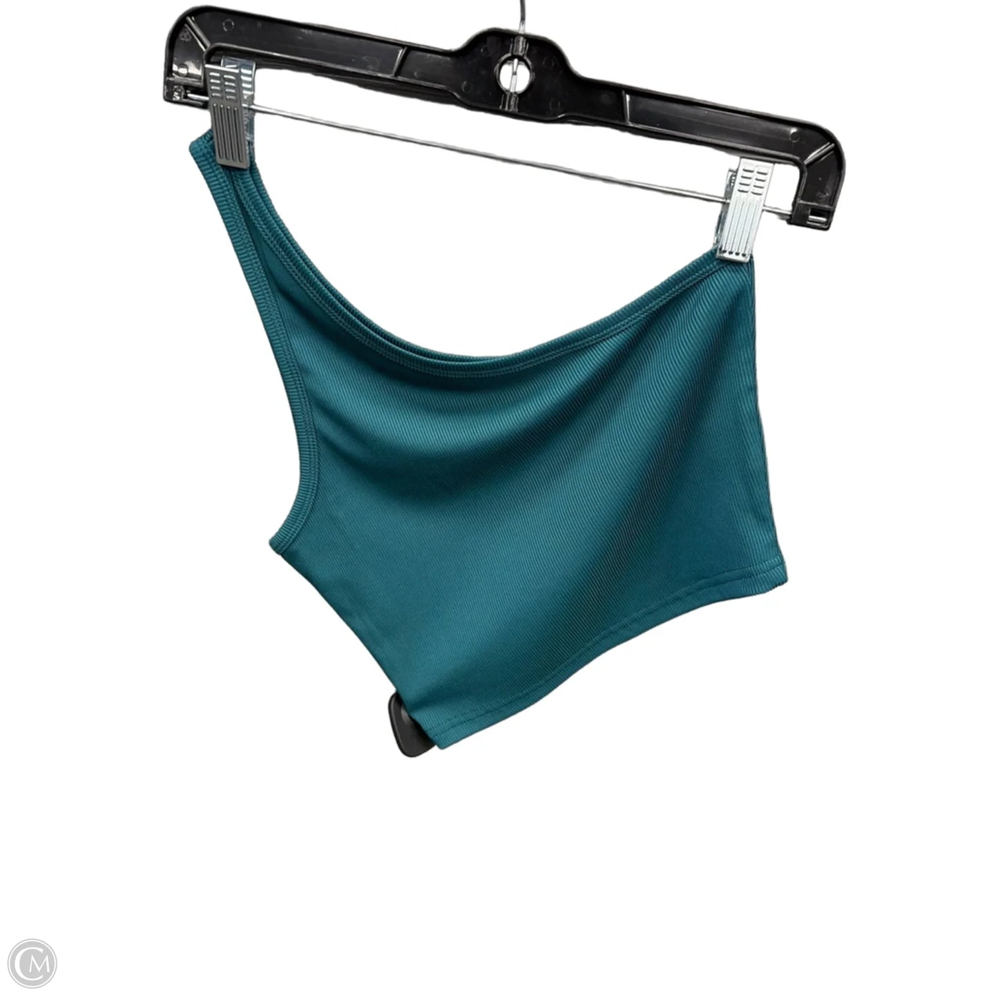 Top Sleeveless Basic By Shein In Green, Size: M