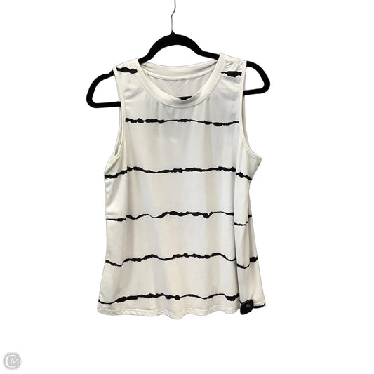Top Sleeveless By Shein In White, Size: L