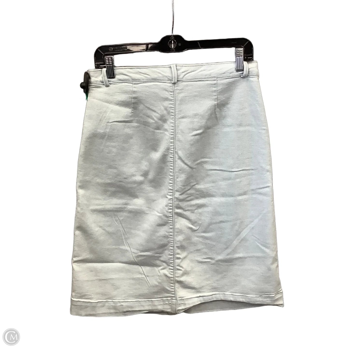 Skirt Midi By Vintage America In Blue Denim, Size: 6