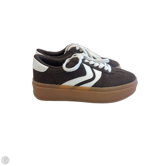 Shoes Sneakers Platform By Madden Girl In Brown, Size: 6