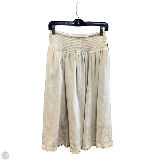 Skirt Maxi By Torrid In Cream, Size: 8