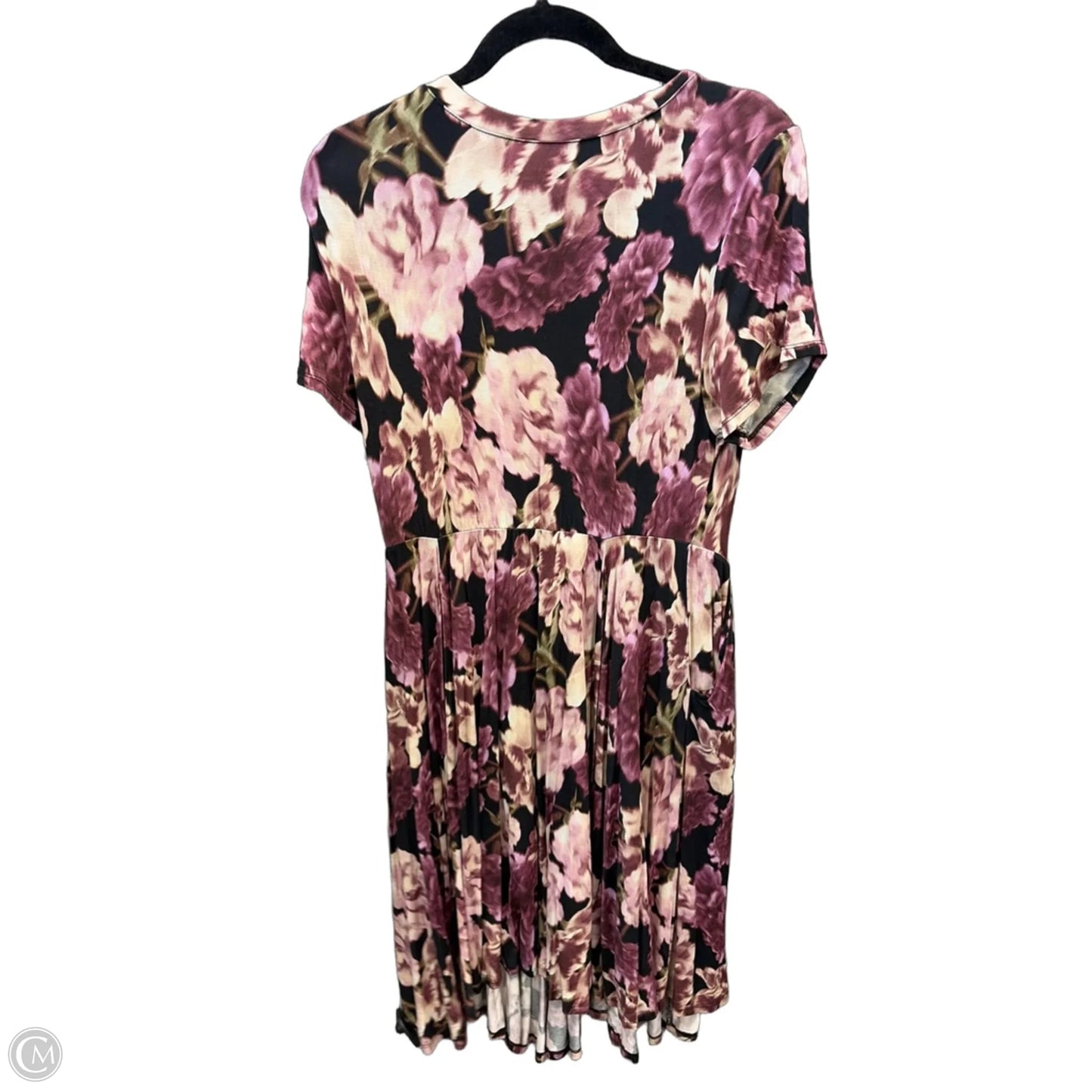 Dress Casual Midi By Torrid In Floral Print, Size: L