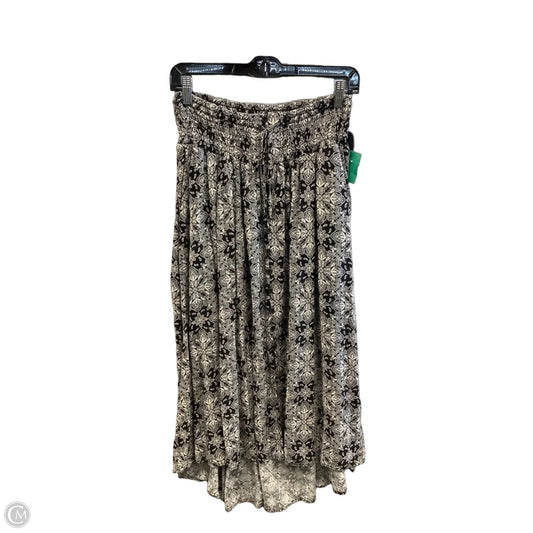 Skirt Maxi By Torrid In Black & White, Size: M