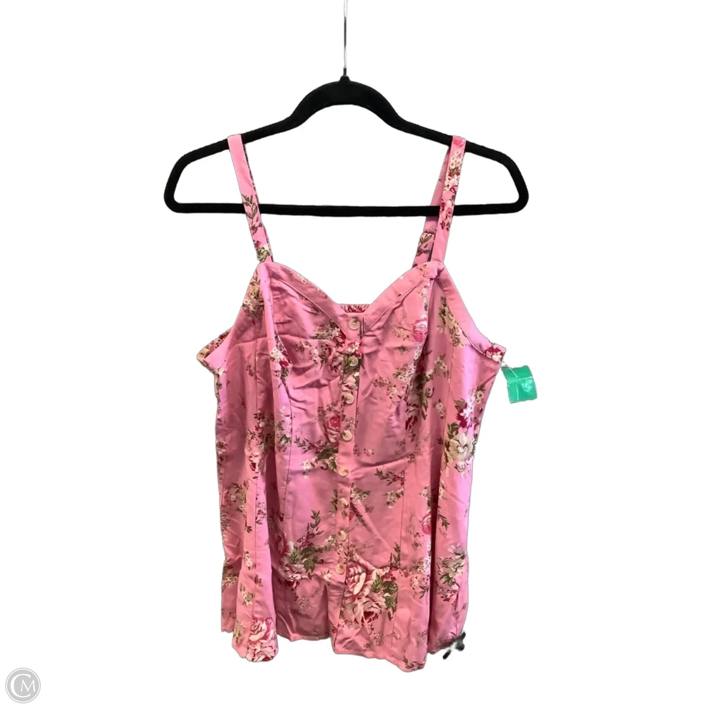 Top Sleeveless By Torrid In Pink, Size: M