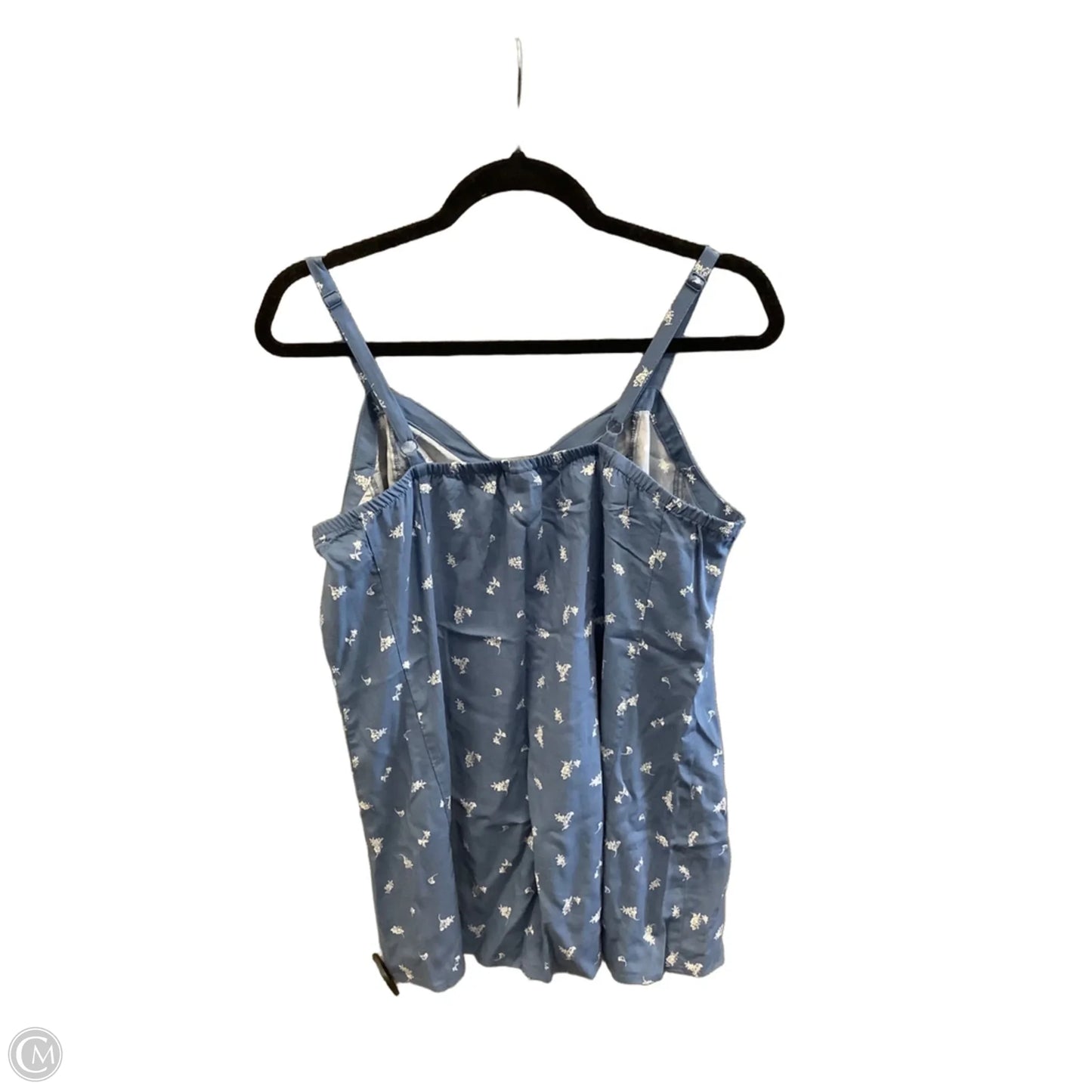Top Sleeveless By Torrid In Blue, Size: M