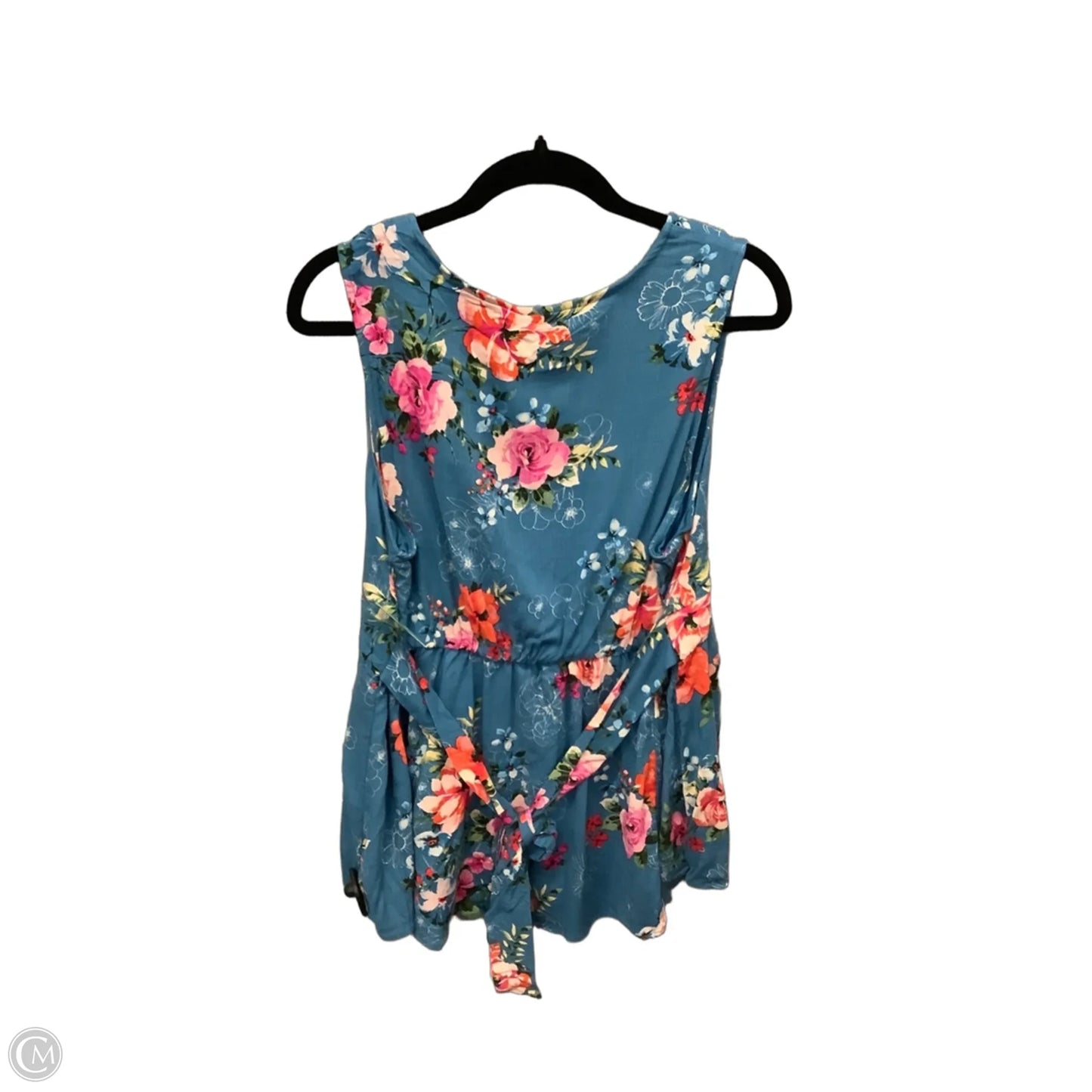 Top Sleeveless By Torrid In Blue, Size: L