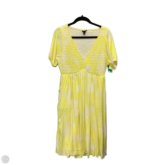 Dress Casual Maxi By Torrid In Yellow, Size: M